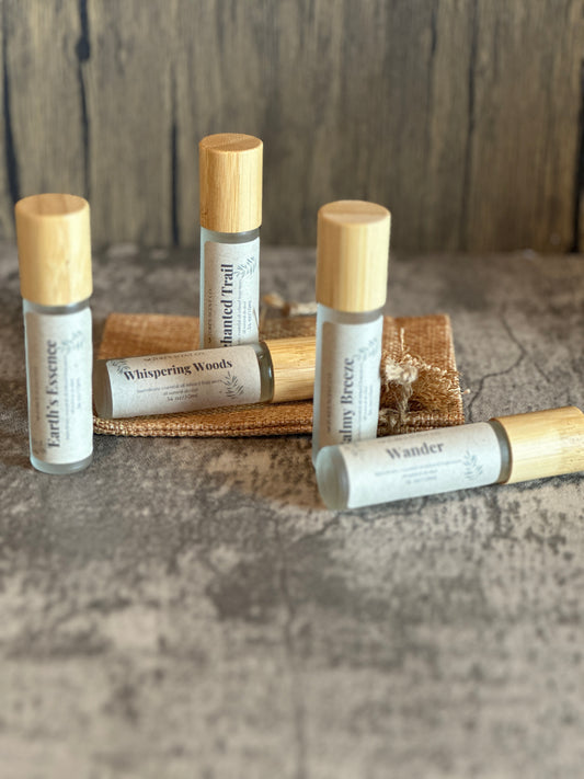 All Natural Roller Bottle Perfumes for Women | Inspired by Nature | Gift For Mom
