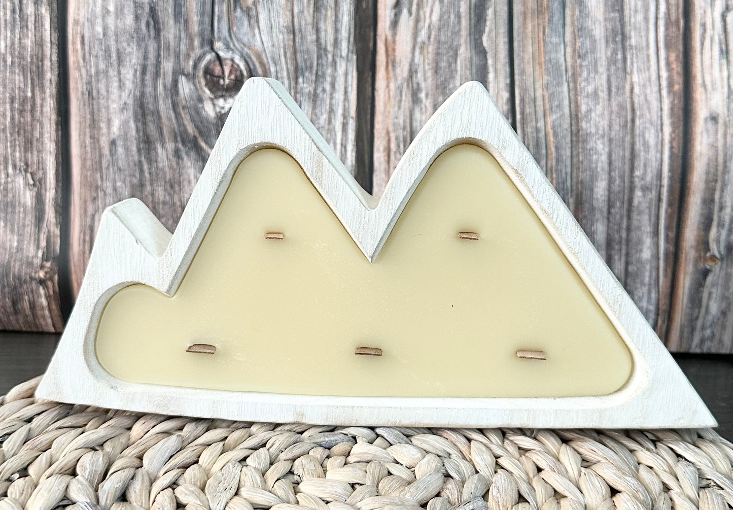 Mountain Dough Bowl Beeswax Candle