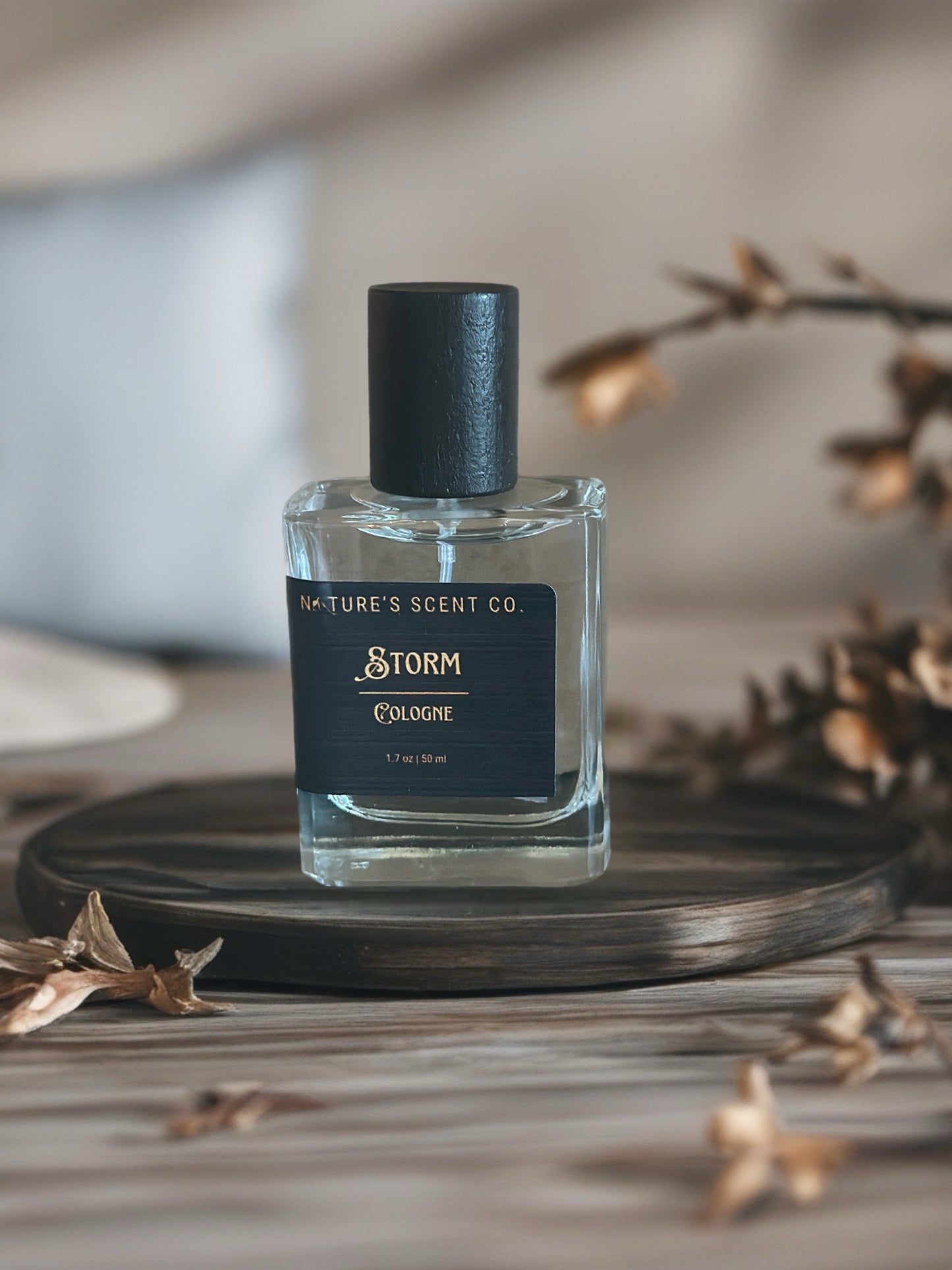 Storm, Wind & Fire Men’s Gift Set | All-Natural Cologne, Deodorant & Beard Balm