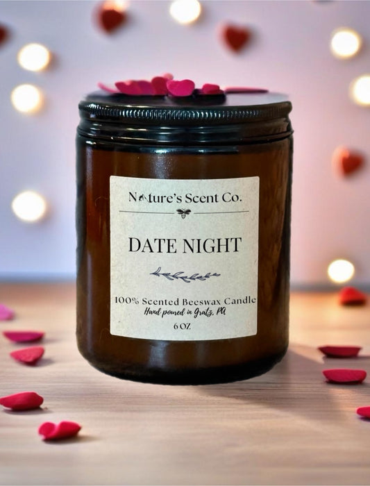 Hand-Poured Date Night Candle | Phthalate-Free & Wood Wick | Perfect for Couples