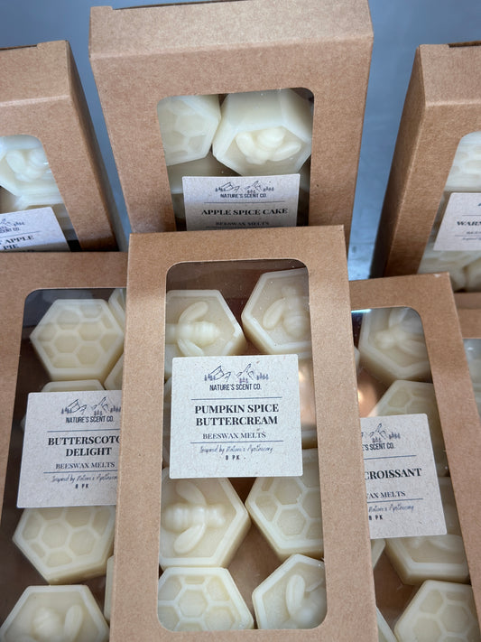 100% Beeswax Wax Melts ~ Christmas Scents