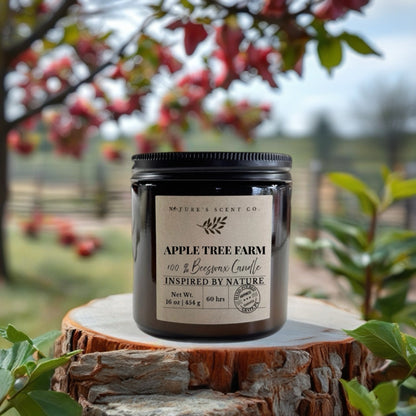 Apple Tree Farm Beeswax Candle