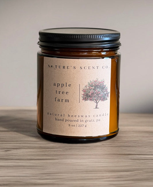 Apple Tree Farm Beeswax Candle