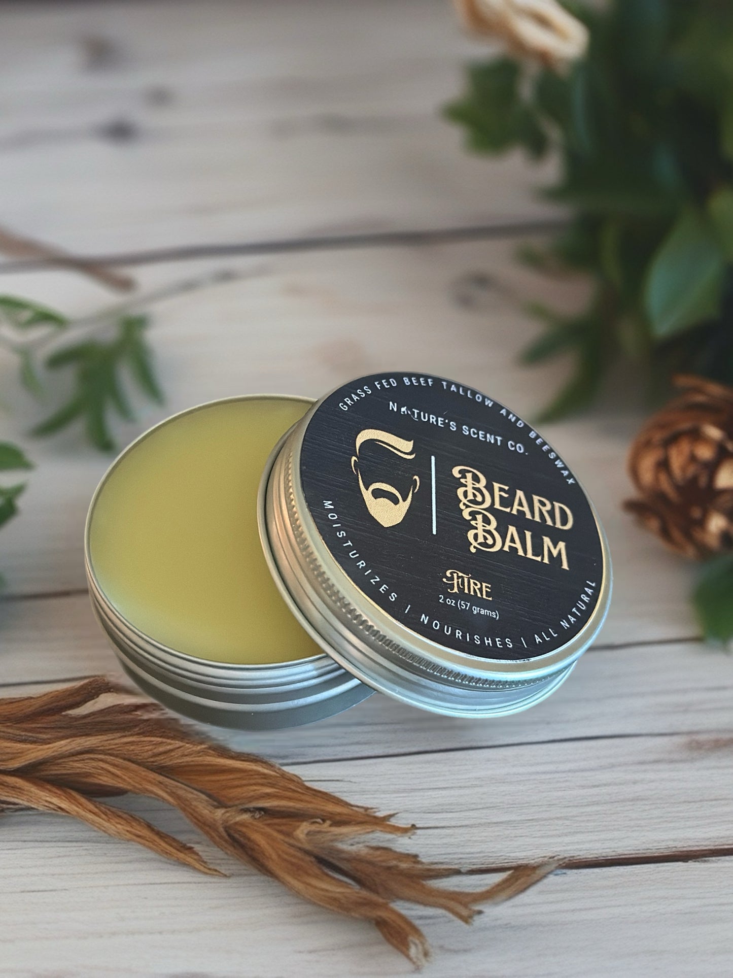 Storm, Wind & Fire Men’s Gift Set | All-Natural Cologne, Deodorant & Beard Balm