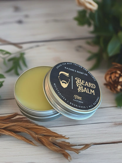 Storm, Wind & Fire Men’s Gift Set | All-Natural Cologne, Deodorant & Beard Balm