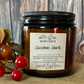 Christmas Hearth Jelly Jar Beeswax Candle