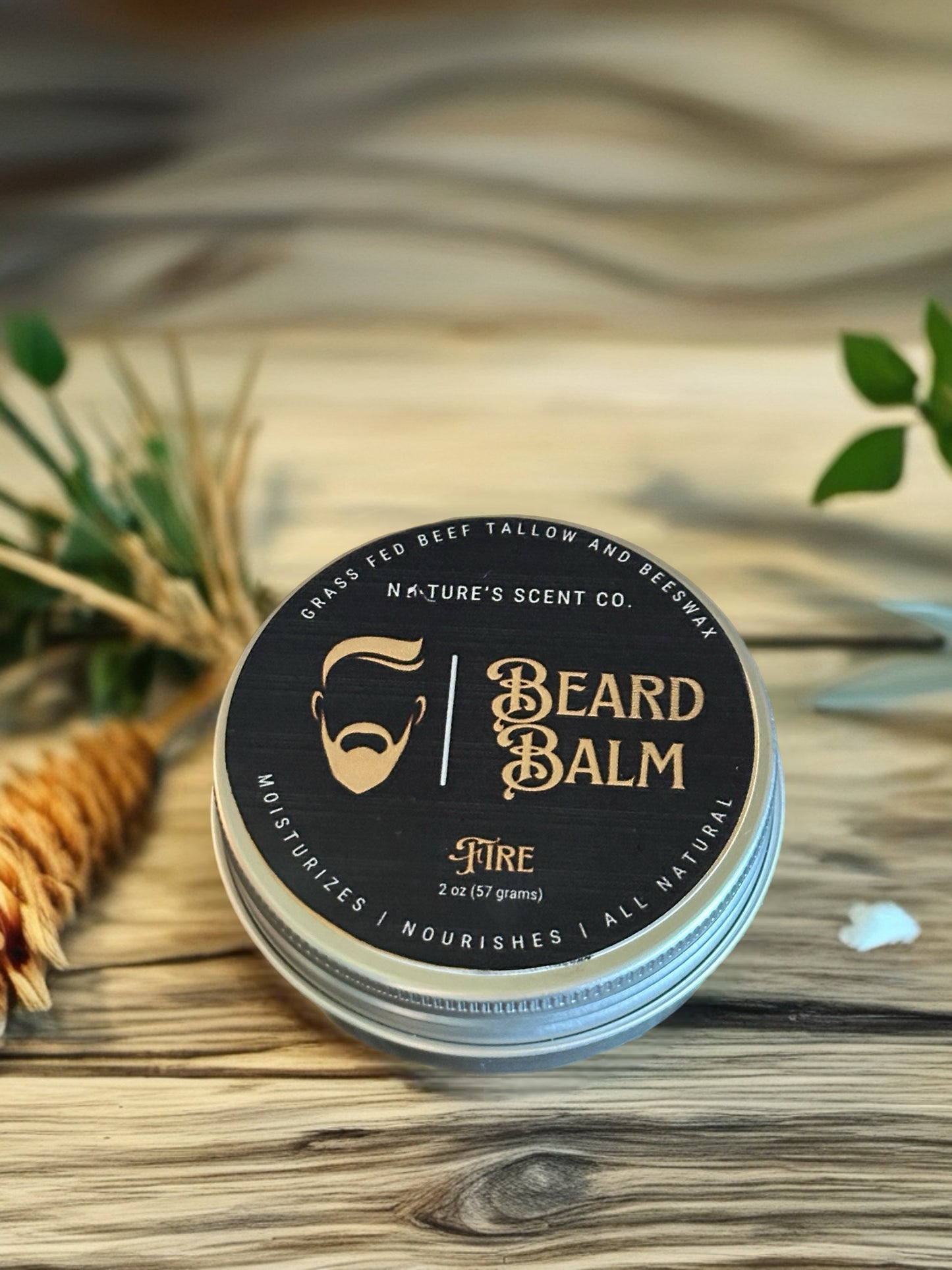 Storm, Wind & Fire Men’s Gift Set | All-Natural Cologne, Deodorant & Beard Balm