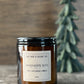 Mountain Man Amber Jelly Jar Beeswax Candle | For Him | Mandle