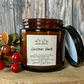Christmas Hearth Jelly Jar Beeswax Candle