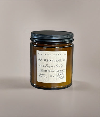 Alpine Trail Beeswax Candle
