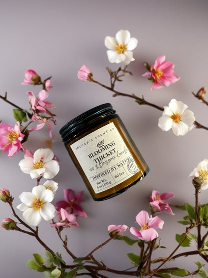 Blooming Thicket Beeswax Candle
