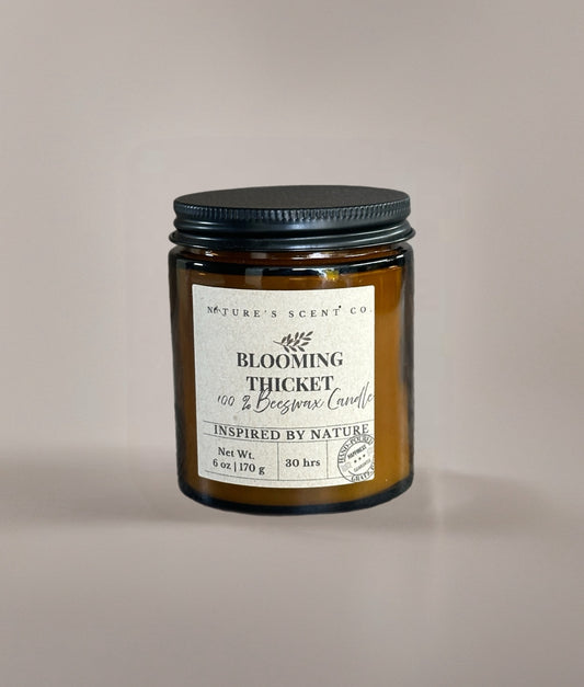 Blooming Thicket Beeswax Candle