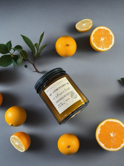 Citrus Cove Beeswax Candle