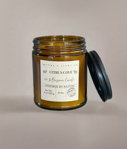 Citrus Cove Beeswax Candle