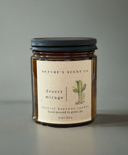Desert Mirage Beeswax Candle