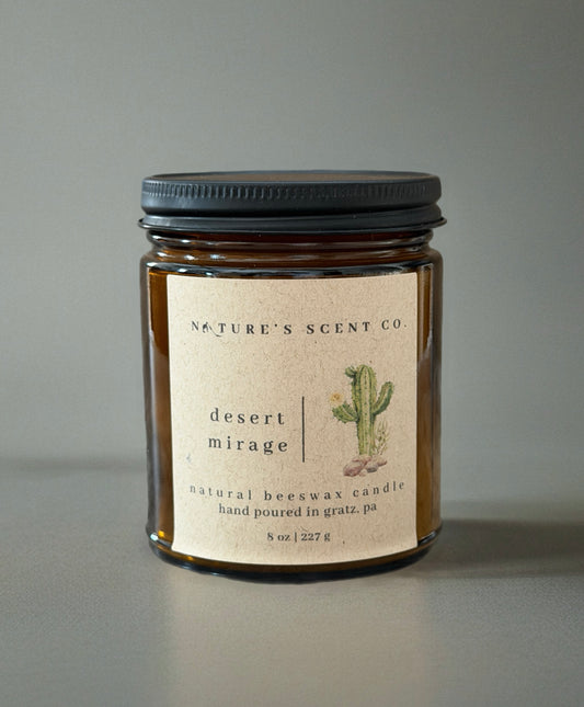 Desert Mirage Beeswax Candle