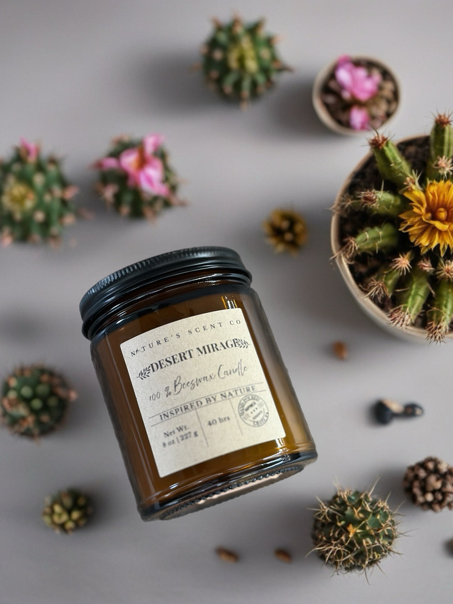 Desert Mirage Beeswax Candle