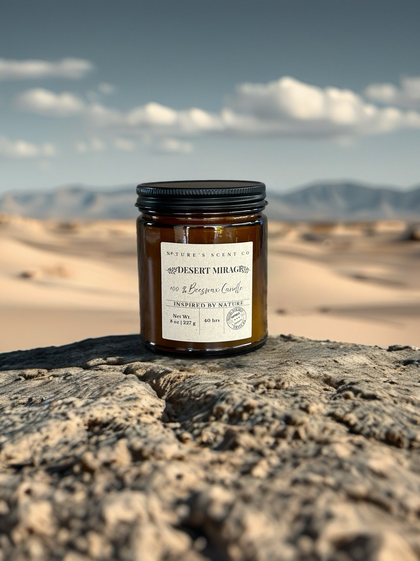 Desert Mirage Beeswax Candle