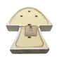 Mushroom Dough Bowl Beeswax Candle