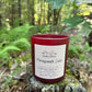 Pomegranate Cider Beeswax Candle