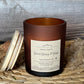 Spiced Honey & Tonka Beeswax Candle