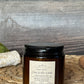 Cabin In The Woods Jelly Jar Beeswax Candle