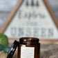 The Winding Path Jelly Jar Beeswax Candle